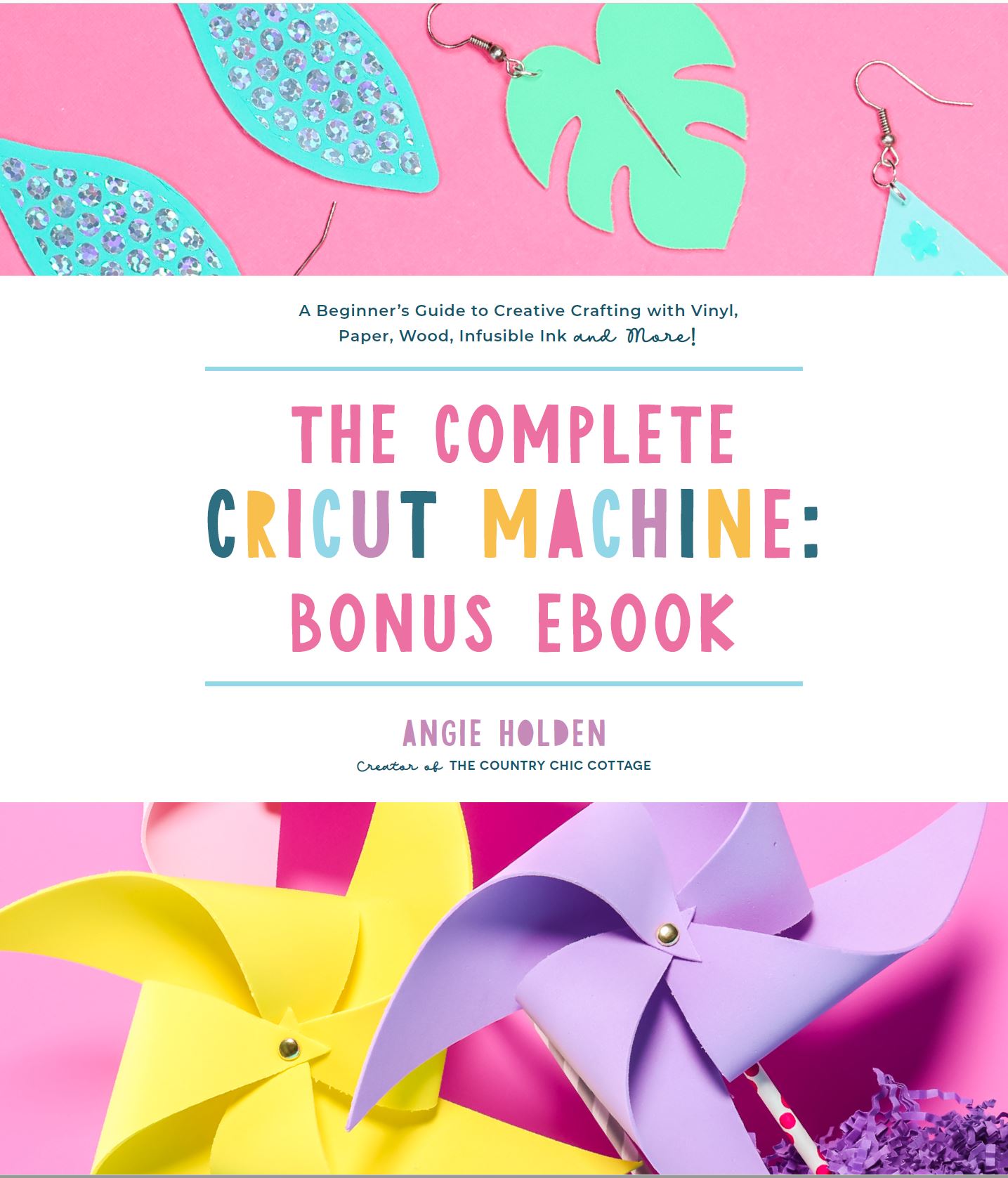 cricut machine handbook bonus ebook
